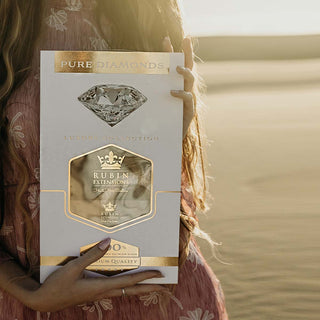 Extensions à clips Diamond Line Brun Doré Naturel