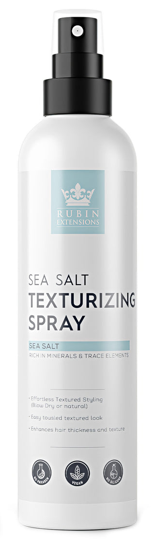 Spray au sel de mer Premium pour extensions-Tenue forte et brillance naturelle 200 ml NOUVEAU