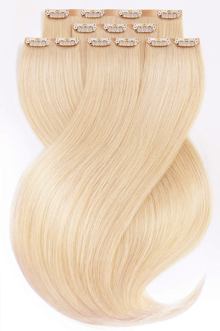 Extensions à clips Diamond Line Light Blond Miel