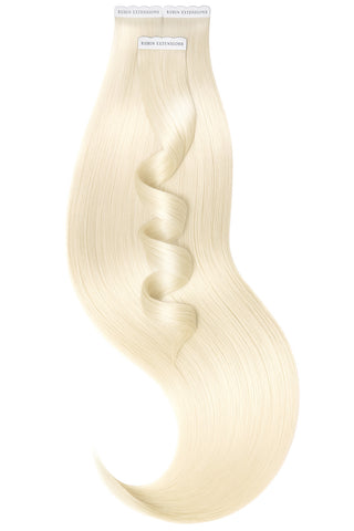 Extensions adhésives CHEVEUX VRAIES PREMIUM  Blond Clair