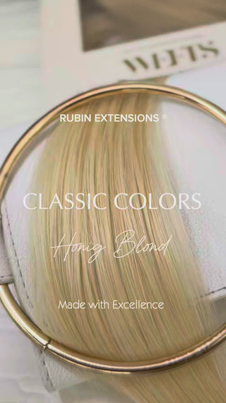 Rubin Extensions Honigblond Hair-Colors