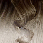 Balayages SOMBRÉ, <tc>Brun Chocolat Foncé</tc> & <tc>Blond Argenté</tc>blond